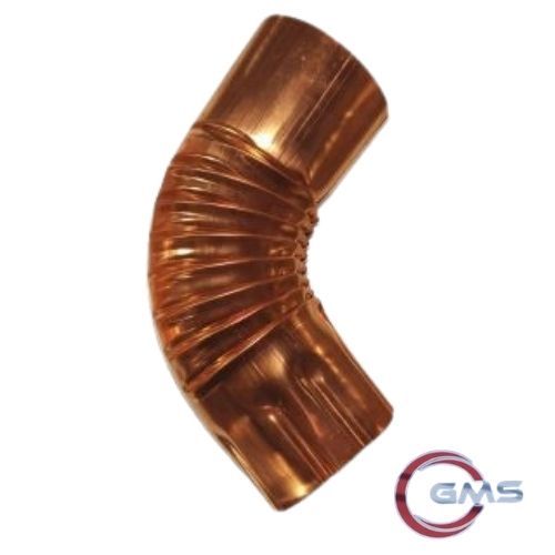 Yuvarlak Düz Dirsek Bakır 